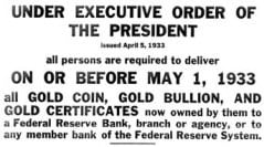 Gold Confiscation – Could it happen in New Zealand?
