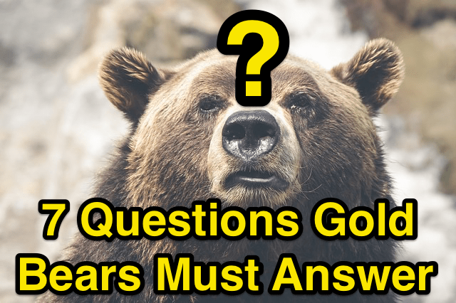 7 Questions Gold Bears Must Answer