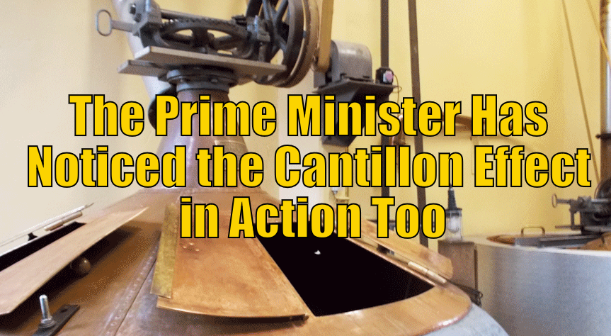 The Prime Minister Has Noticed the Cantillon Effect in Action Too