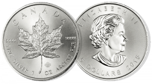 Silver Maple Bullion Coins