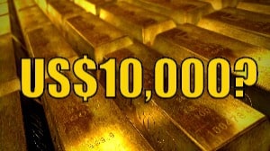Gold revaluation to US$10,000