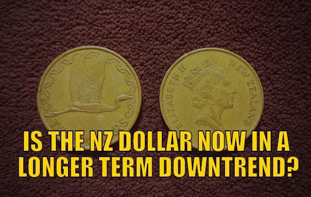 Is the NZ Dollar Now in a Longer Term Downtrend?