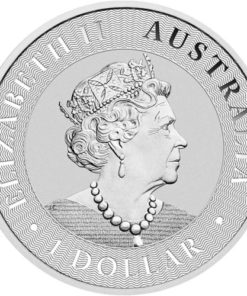2020 1 oz Australian Silver Kangaroo Coin Obverse