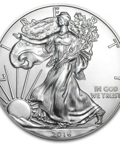 American Silver Eagle 1 oz silver coin_obverse side