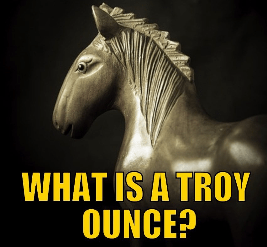 What is a troy ounce?