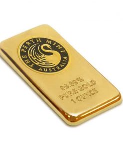 Perth Mint Minted 1 oz Gold Bar