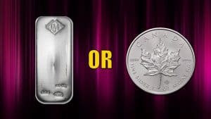 Choosing between Silver Bars vs Silver Coins