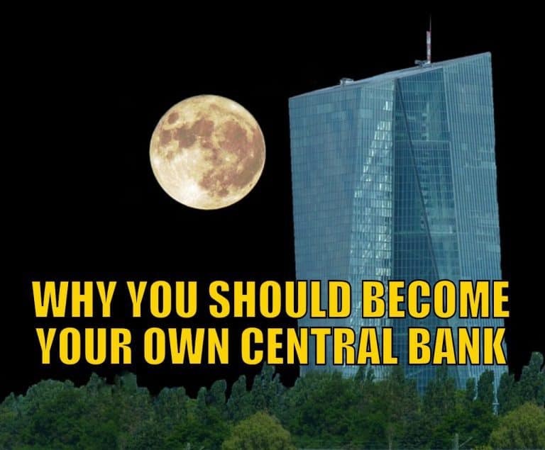 Why You Should Become Your Own Central Bank