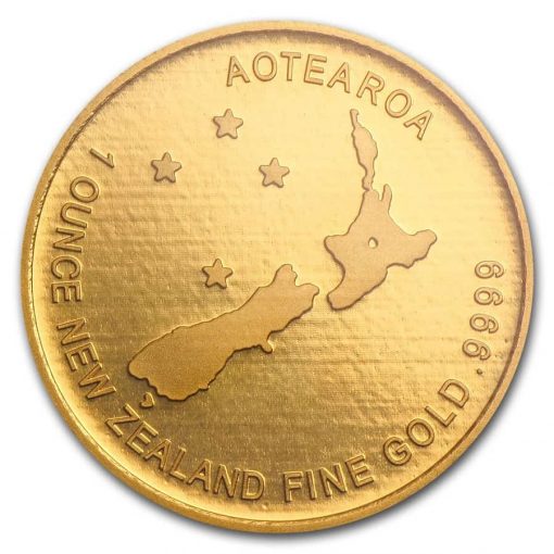 1 oz Gold Kiwi Coin - New Zealand Mint Bullion Coin_Obverse