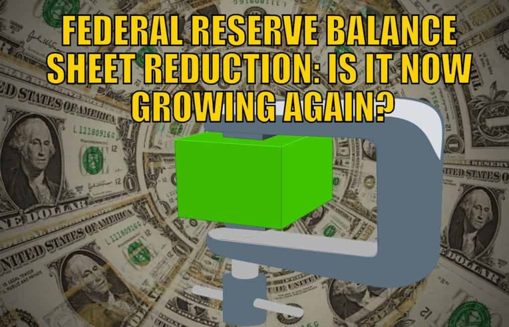 Federal Reserve Balance Sheet Reduction: Is it Now Growing Again?