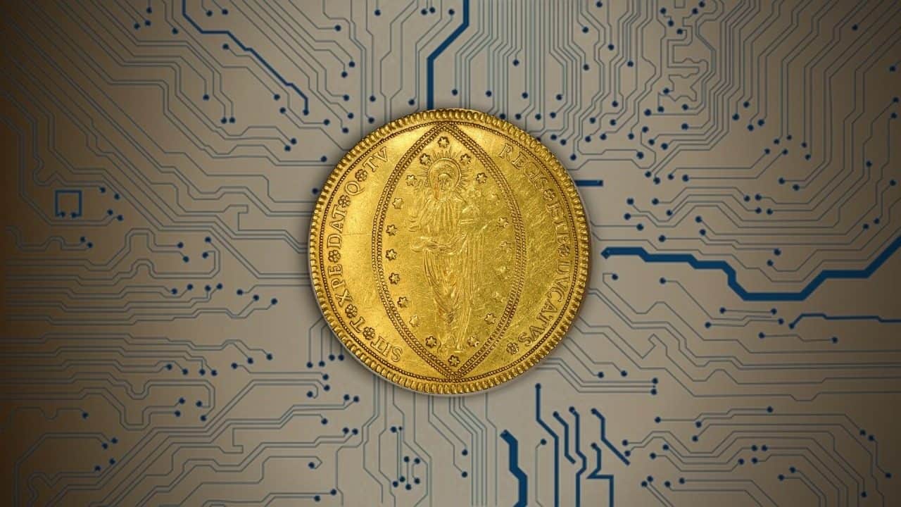 does a gold backed crypto currency exist