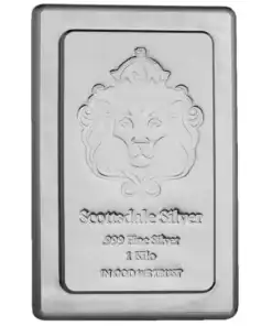 Scottsdale Mint Silver Stacker Kilo Bar