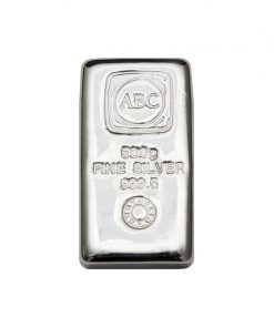 500g ABC Bullion Cast Bar Silver