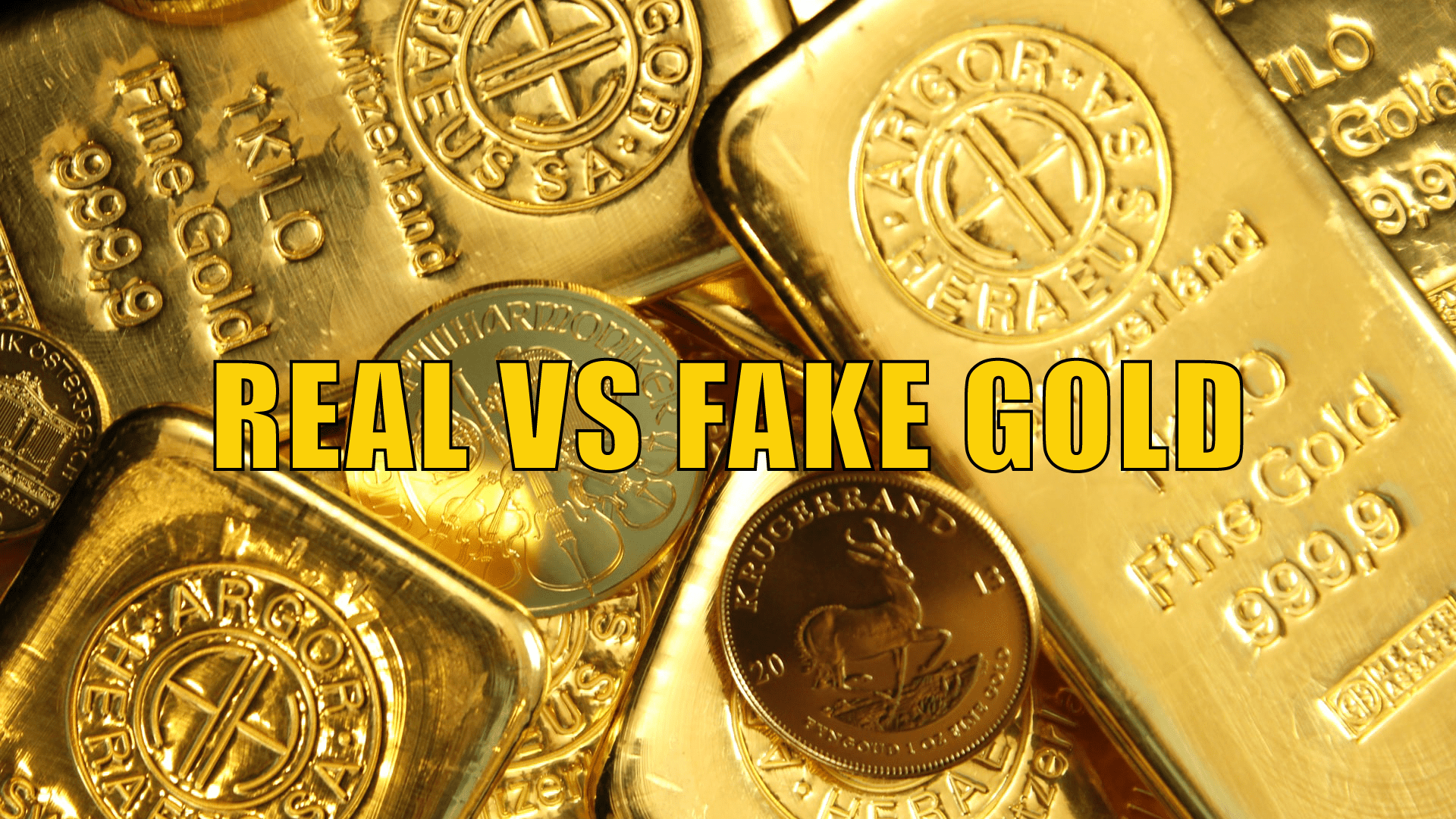 How to Test Gold and Silver - Testing for Fake Bullion