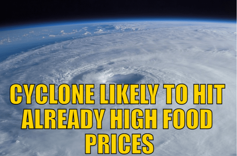 Cyclone Likely to Hit Already High Food Prices