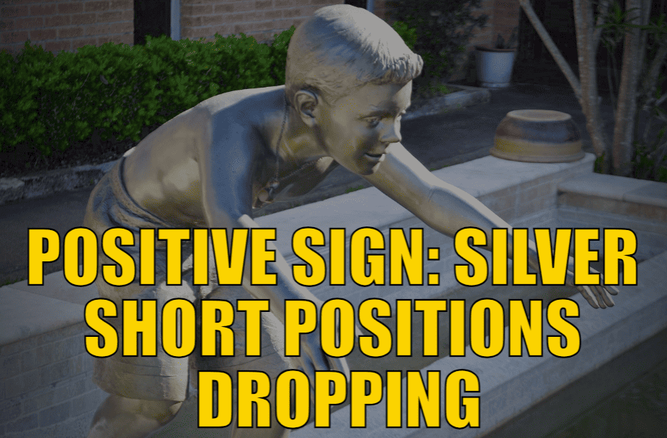 Positive Sign: Silver Short Positions Dropping