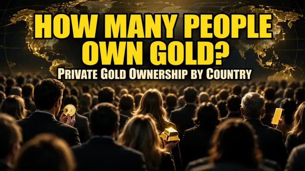 How many people own gold? Private gold ownership by country