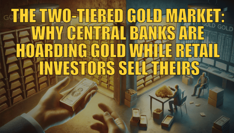 The Two-Tiered Gold Market-Why Central Banks Are Hoarding Gold While Retail Investors Sell