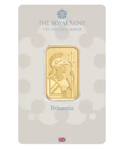 Royal Mint Britannia 20g Gold Bar – 999.9 Fine in Sealed Blister Pack