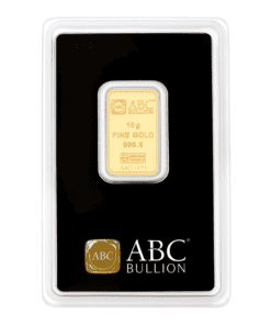 10g ABC Bullion Gold Minted Tablet – Sealed in tamper-proof assay card