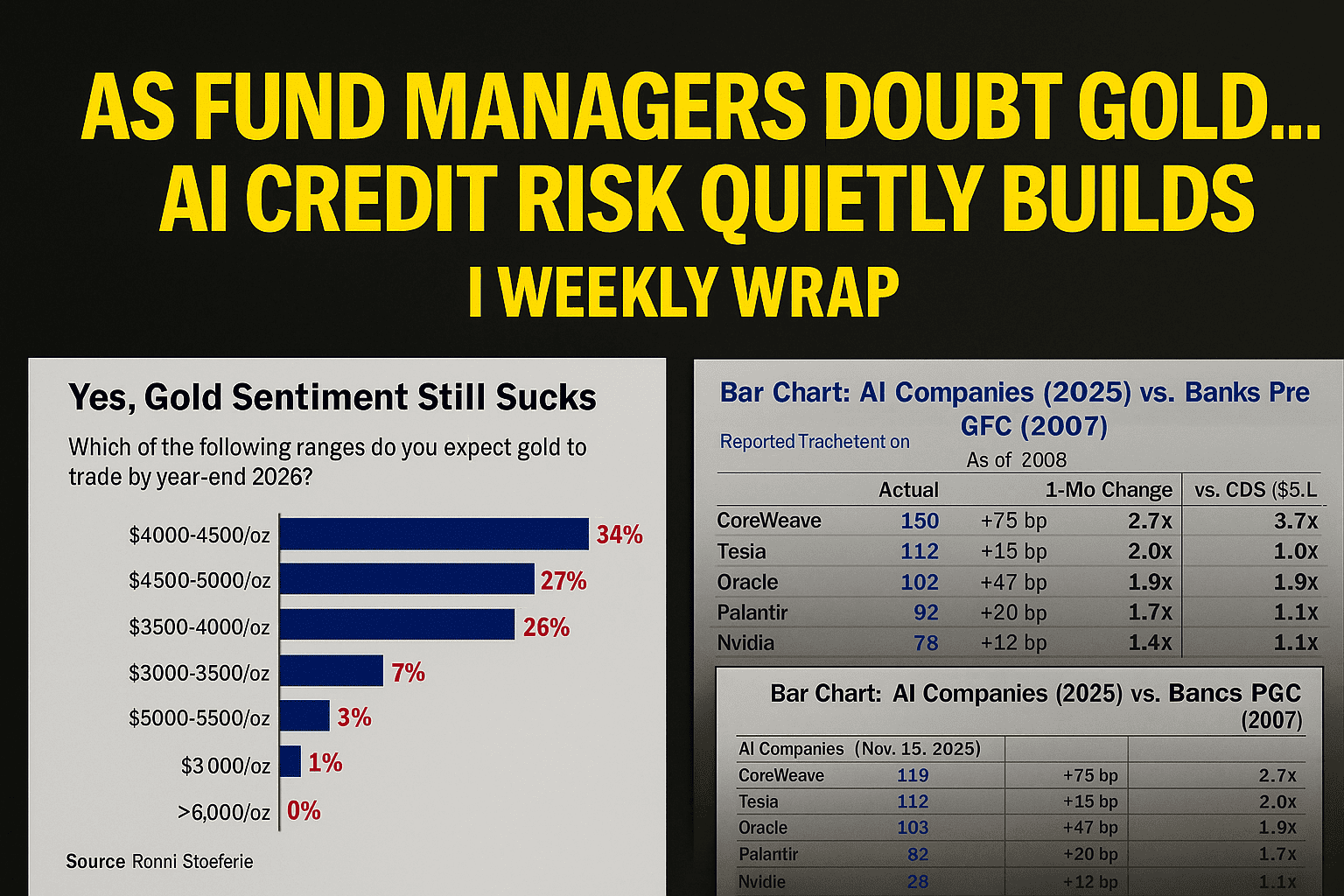 As Fund Managers Doubt Gold, AI Credit Risk Quietly Builds | Gold Survival  Guide