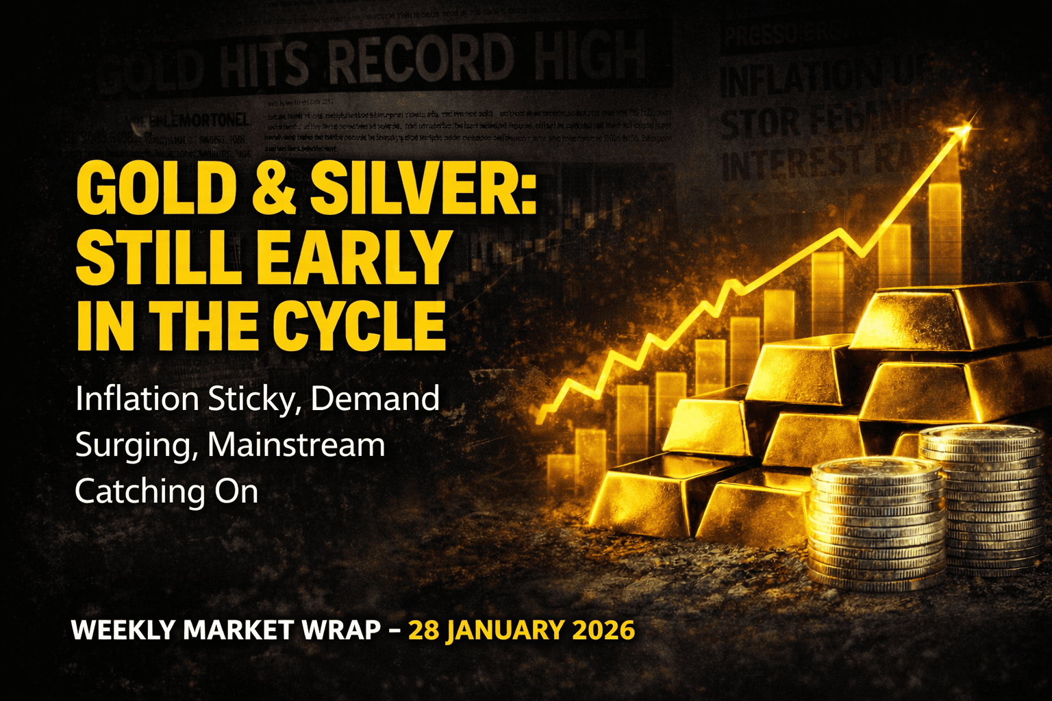 Gold & Silver Climb as Demand Accelerates