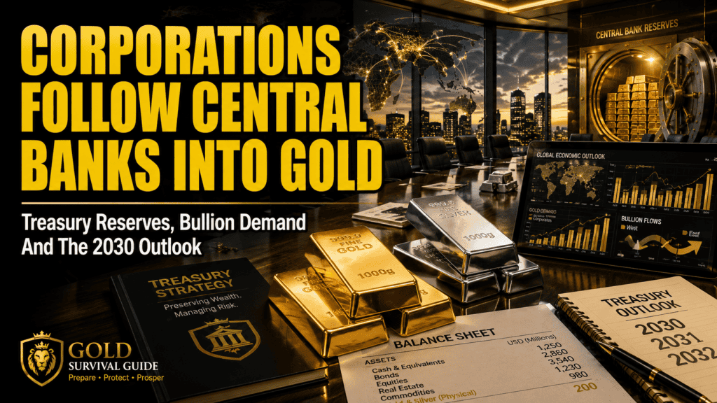 Corporations Are Starting To Follow Central Banks Into Gold