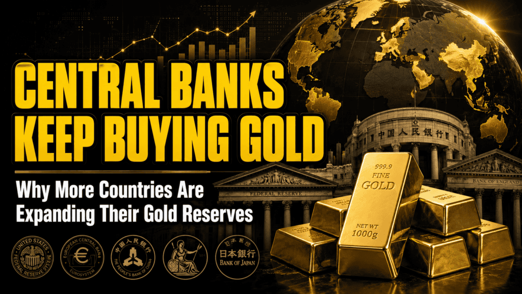 Central Banks Continue Building Their Gold Reserves