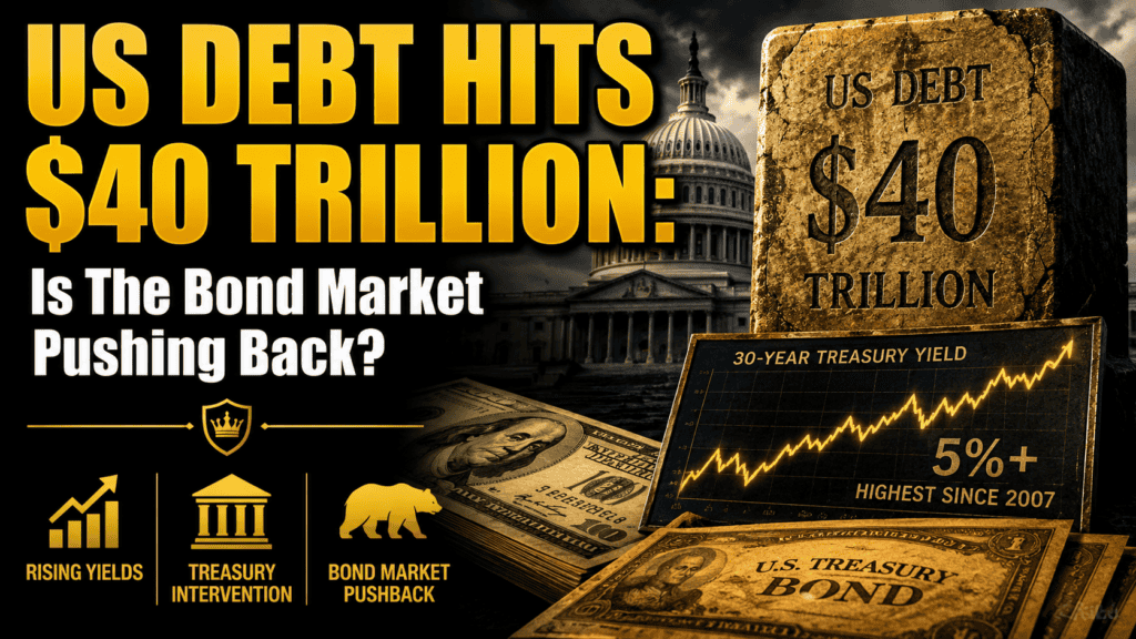 US Debt Hits $40 Trillion: Is the Bond Market Pushing Back?