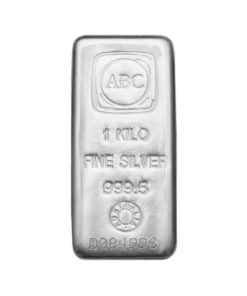 1 Kg ABC Bullion Silver Cast Bar