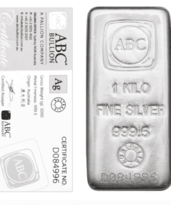 Alternative view of 1 Kg ABC Bullion Silver Cast Bar