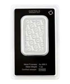 Alternative view of 1 oz ABC Platinum Minted Bar