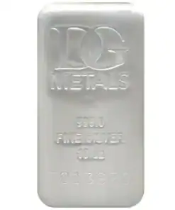 10 oz Dillon Gage Silver Bar