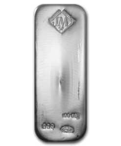 100 oz Johnson Matthey Silver Bar