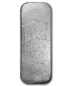 Alternative view of 100 oz Johnson Matthey Silver Bar
