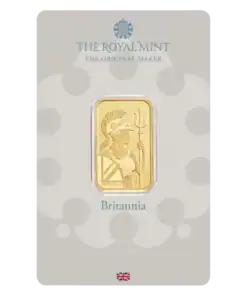 10g Britannia Gold Minted Bar 999.9