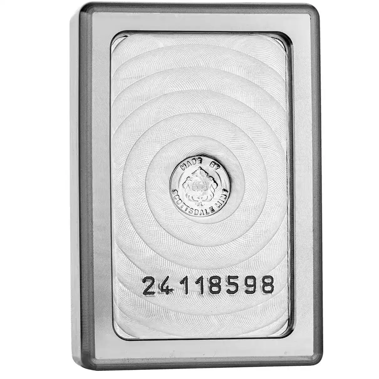 1 kg Scottsdale Mint Silver Stacker Bar - Image 3
