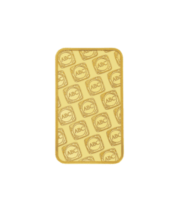 Alternative view of 1oz ABC Gold Minted Tablet 999.9