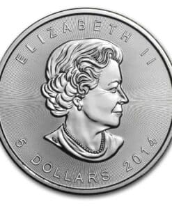 1 oz Canadian Silver Maple Leaf Coin – Backdated - Image 3