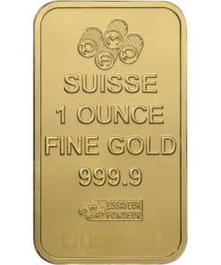 Alternative view of 1 oz PAMP Suisse Lady Fortuna Gold Minted Bar
