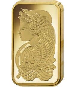 1 oz PAMP Suisse Lady Fortuna Gold Minted Bar