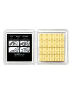 Alternative view of 20 x 1g ABC Gold CombiBar