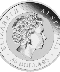 Alternative view of 1kg Perth Mint Silver Kookaburra Coin – Backdated / Previous Issue