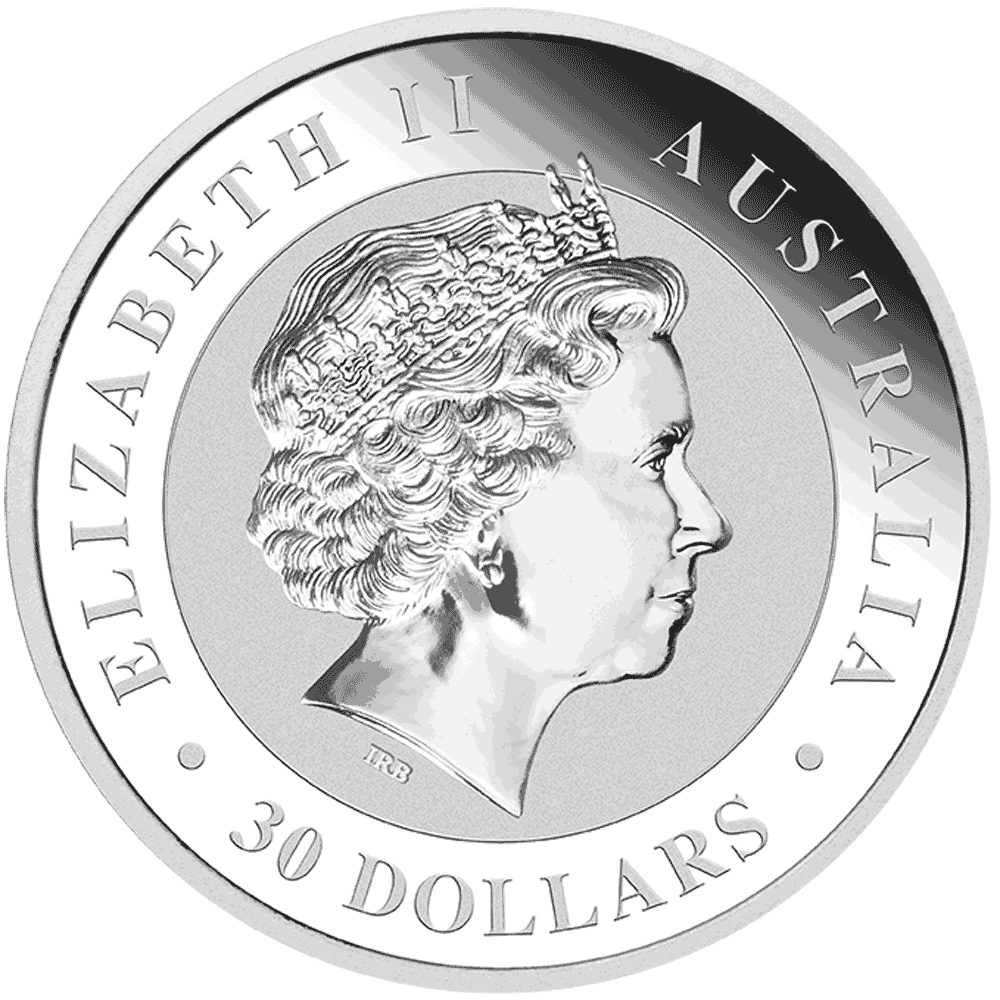 1kg Perth Mint Silver Kookaburra Coin – Backdated / Previous Issue - Image 2