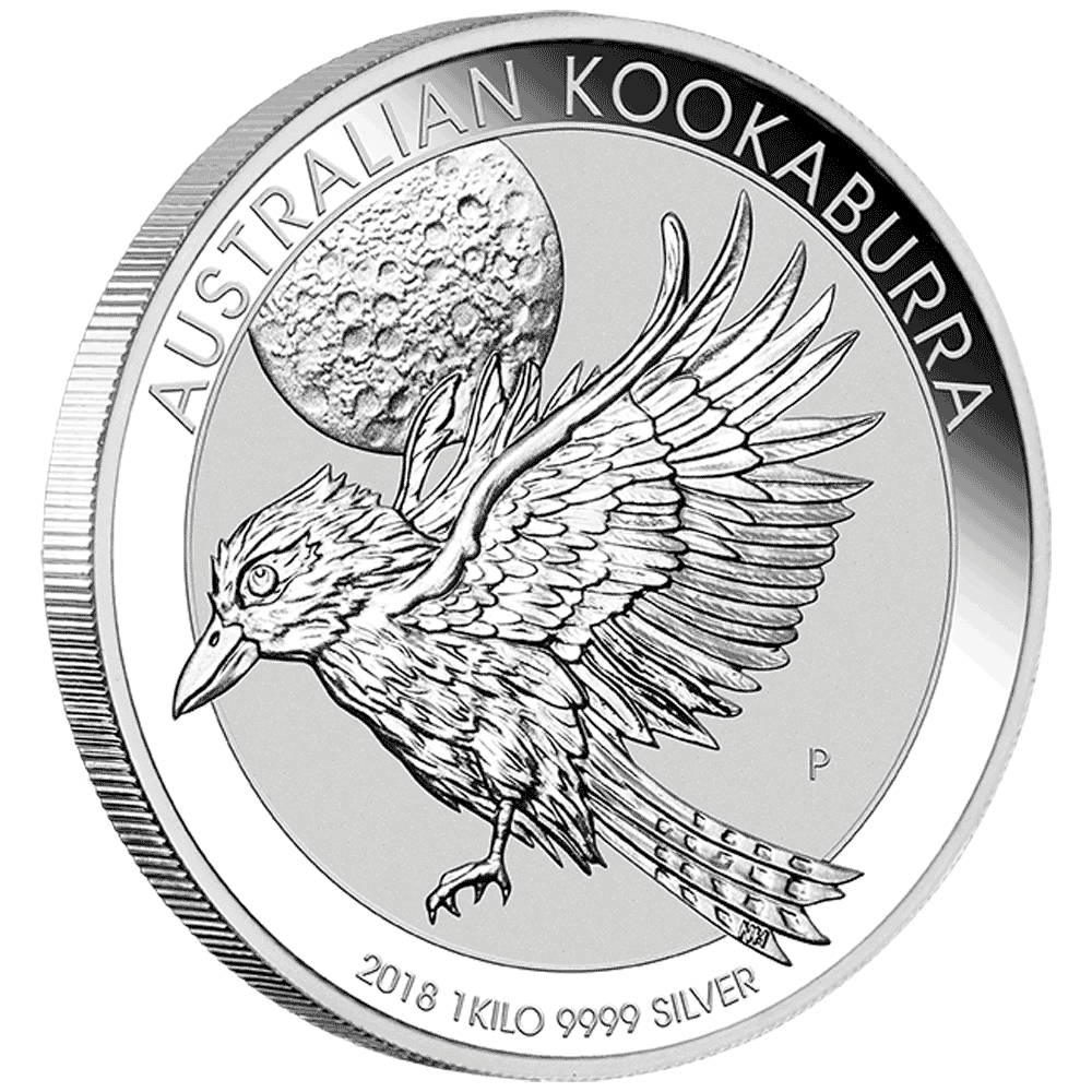 1kg Perth Mint Silver Kookaburra Coin – Backdated / Previous Issue