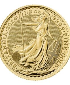 1/2 oz Royal Mint Britannia Gold Coin 999.9 King Charles III Effigy - Image 3