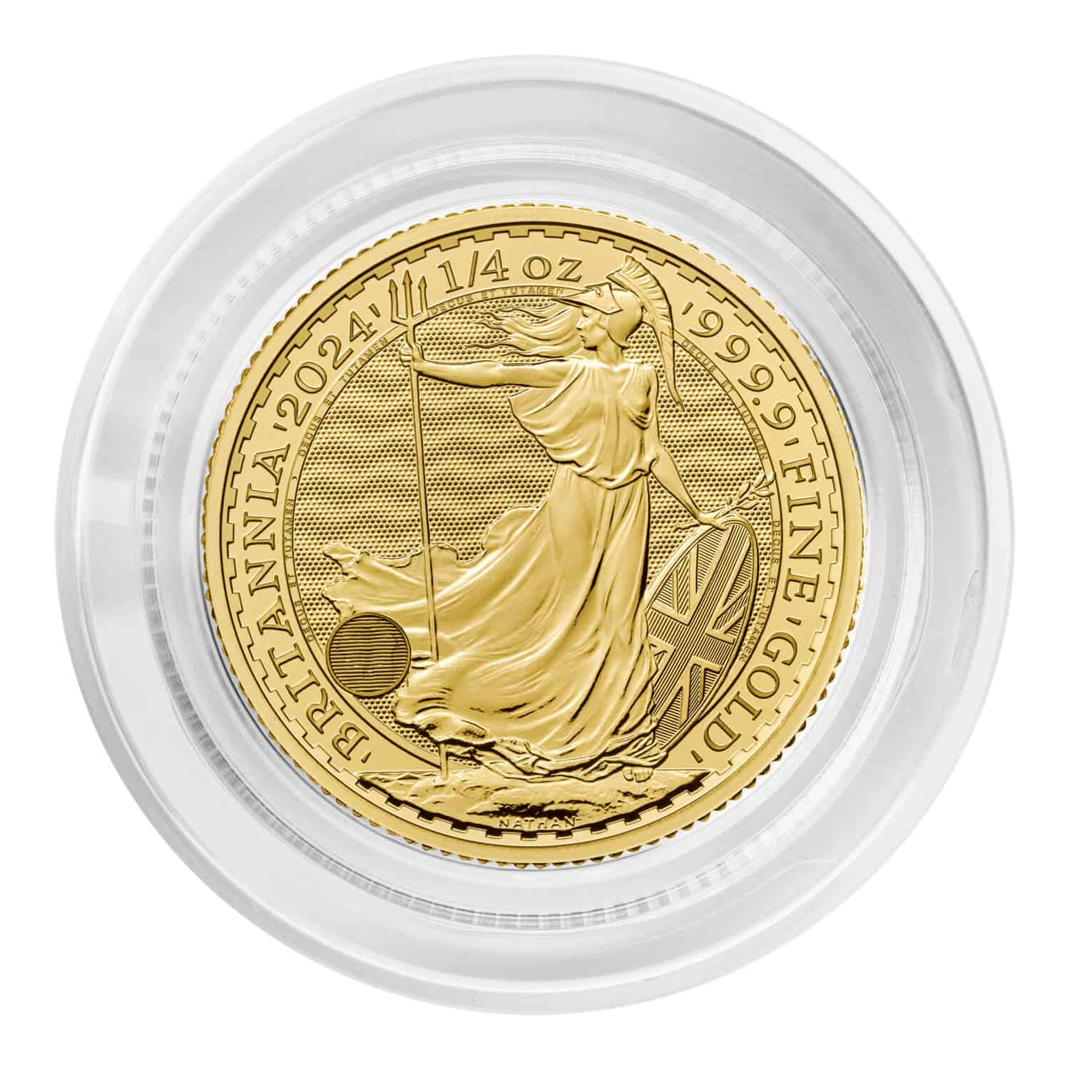 1/4 oz Royal Mint Britannia Gold Coin 999.9 King Charles III Effigy