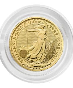 1/10 oz Royal Mint Britannia Gold Coin 999.9 King Charles III Effigy - Image 3