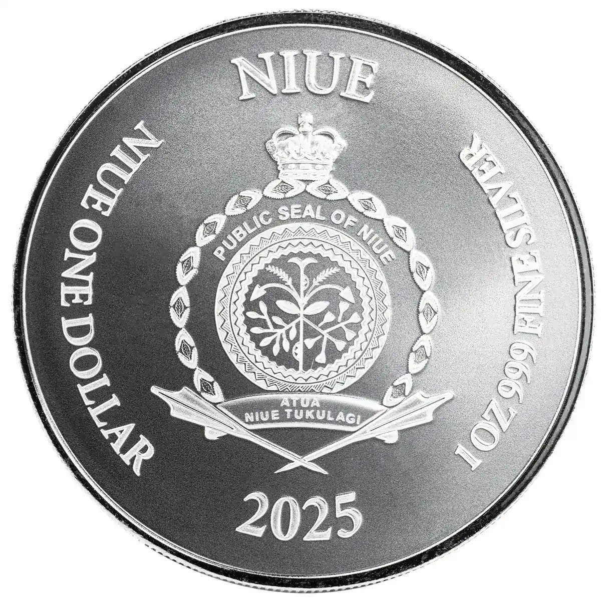 1 oz Niue Lady Justice Silver Coin – 2025 or 2026 - Image 4