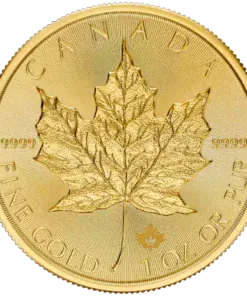 1 oz Canadian Gold Maple Leaf Coin – Current Year